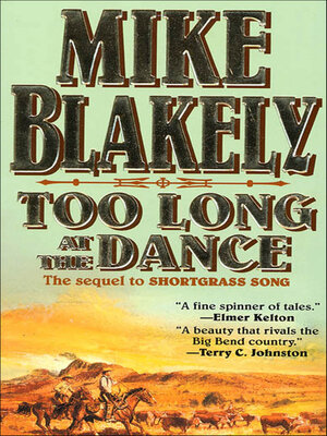cover image of Too Long at the Dance